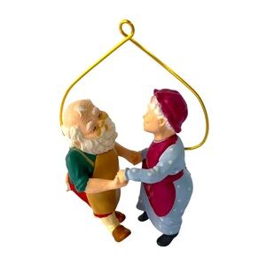 Hallmark Christmas Ornament “Shall We Dance” 1988 3rd Mr. & Mrs. Claus Series